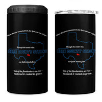 Kerr County Strong Christian 4 in 1 Can Cooler Tumbler Texas Faith Hope Resilient Texans - Wonder Print Shop