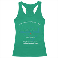 Kerr County Strong Christian Racerback Tank Top Texas Faith Hope Resilient Texans - Wonder Print Shop