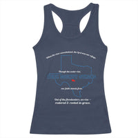Kerr County Strong Christian Racerback Tank Top Texas Faith Hope Resilient Texans - Wonder Print Shop