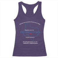 Kerr County Strong Christian Racerback Tank Top Texas Faith Hope Resilient Texans - Wonder Print Shop
