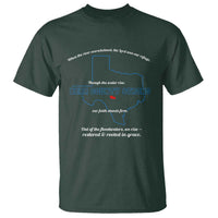 Kerr County Strong Christian T Shirt Texas Faith Hope Resilient Texans - Wonder Print Shop