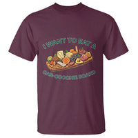 Funny Charcuterie Board T Shirt I Want To Eat A Car-Coochie Board Humor Mispronunciation Sarcasm - Wonder Print Shop