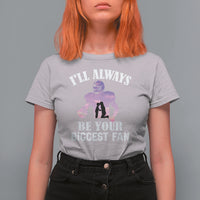 Football Mom T Shirt For Women I'll Always Be Your Biggest Fan Support Son Football Player - Wonder Print Shop