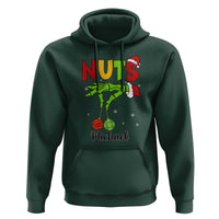 Personalized Christmas Matching Couple Hoodie Custom Name Chestnuts Xmas Funny Nuts