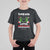 Personalized Funny Christmas Lover T Shirt For Kid Custom Kids Name Skeleton Hand Heart - Wonder Print Shop