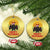 Mothman Christmas Christmas Ornament Funny Merry Mothmas Cryptid Xmas Santa - Wonder Print Shop