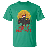 Mothman Christmas T Shirt Funny Merry Mothmas Cryptid Xmas Santa - Wonder Print Shop