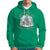 Dancing Skeleton Xmas Hoodie When You're Dead Inside But It's Christmas - Wonder Print Shop