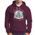 Dancing Skeleton Xmas Hoodie When You're Dead Inside But It's Christmas - Wonder Print Shop