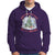 Dancing Skeleton Xmas Hoodie When You're Dead Inside But It's Christmas - Wonder Print Shop