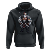 Epic Viking Santa Christmas Hoodie Barbarian Style Holiday Warrior Claus - Wonder Print Shop