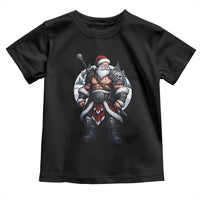 Epic Viking Santa Christmas Toddler T Shirt Barbarian Style Holiday Warrior Claus - Wonder Print Shop