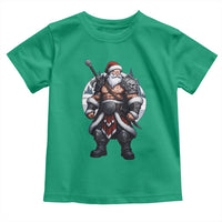 Epic Viking Santa Christmas Toddler T Shirt Barbarian Style Holiday Warrior Claus - Wonder Print Shop