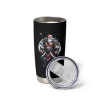 Epic Viking Santa Christmas Tumbler Cup Barbarian Style Holiday Warrior Claus - Wonder Print Shop