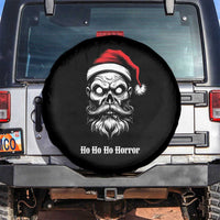 Creepy Christmas Skull Spare Tire Cover Ho Ho Ho Horror Santa Gothic Holiday - Wonder Print Shop