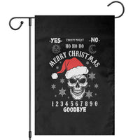 Dark Christmas Spirit Board Garden Flag Creepy Merry Xmas Skull and Ouija Horror Holiday - Wonder Print Shop