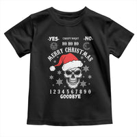 Dark Christmas Spirit Board Toddler T Shirt Creepy Merry Xmas Skull and Ouija Horror Holiday - Wonder Print Shop