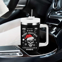 Dark Christmas Spirit Board Tumbler With Handle Creepy Merry Xmas Skull and Ouija Horror Holiday - Wonder Print Shop