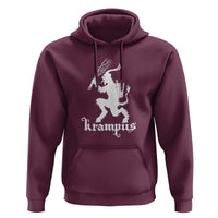 Mythical Krampus Hoodie Scary Christmas Horror Occult Holiday Eastern Folklore