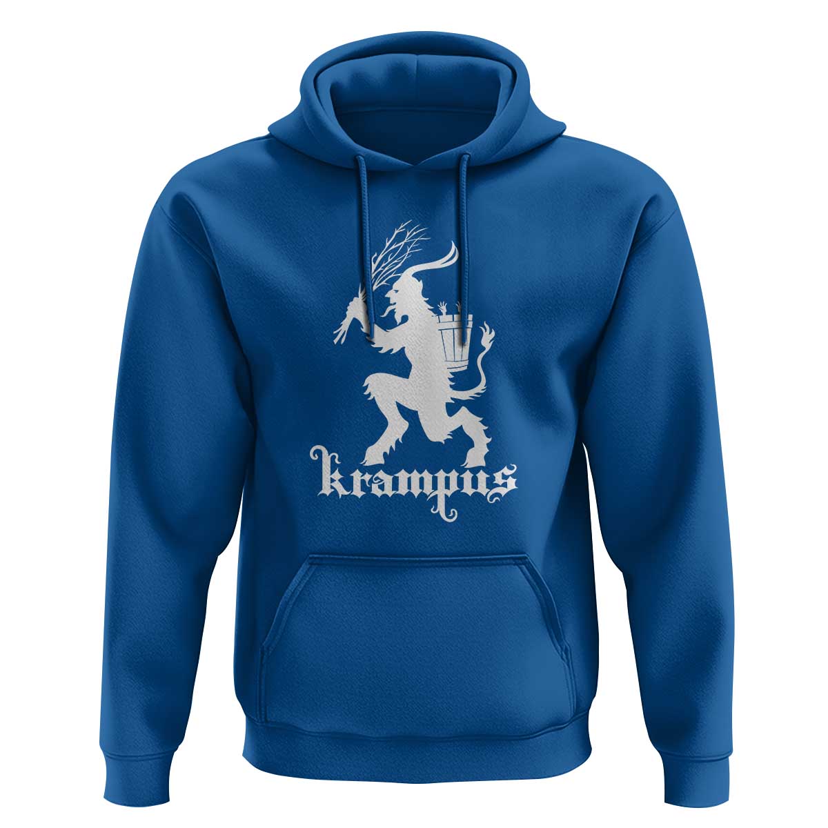 Mythical Krampus Hoodie Scary Christmas Horror Occult Holiday Eastern Folklore