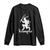 Mythical Krampus Long Sleeve Shirt Scary Christmas Horror Occult Holiday Eastern Folklore