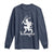 Mythical Krampus Long Sleeve Shirt Scary Christmas Horror Occult Holiday Eastern Folklore