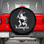 Mythical Krampus Spare Tire Cover Scary Christmas Horror Occult Holiday Eastern Folklore