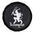 Mythical Krampus Spare Tire Cover Scary Christmas Horror Occult Holiday Eastern Folklore