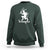 Mythical Krampus Sweatshirt Scary Christmas Horror Occult Holiday Eastern Folklore