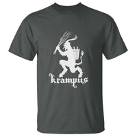 Mythical Krampus T Shirt Scary Christmas Horror Occult Holiday Eastern Folklore