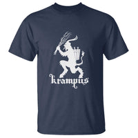 Mythical Krampus T Shirt Scary Christmas Horror Occult Holiday Eastern Folklore