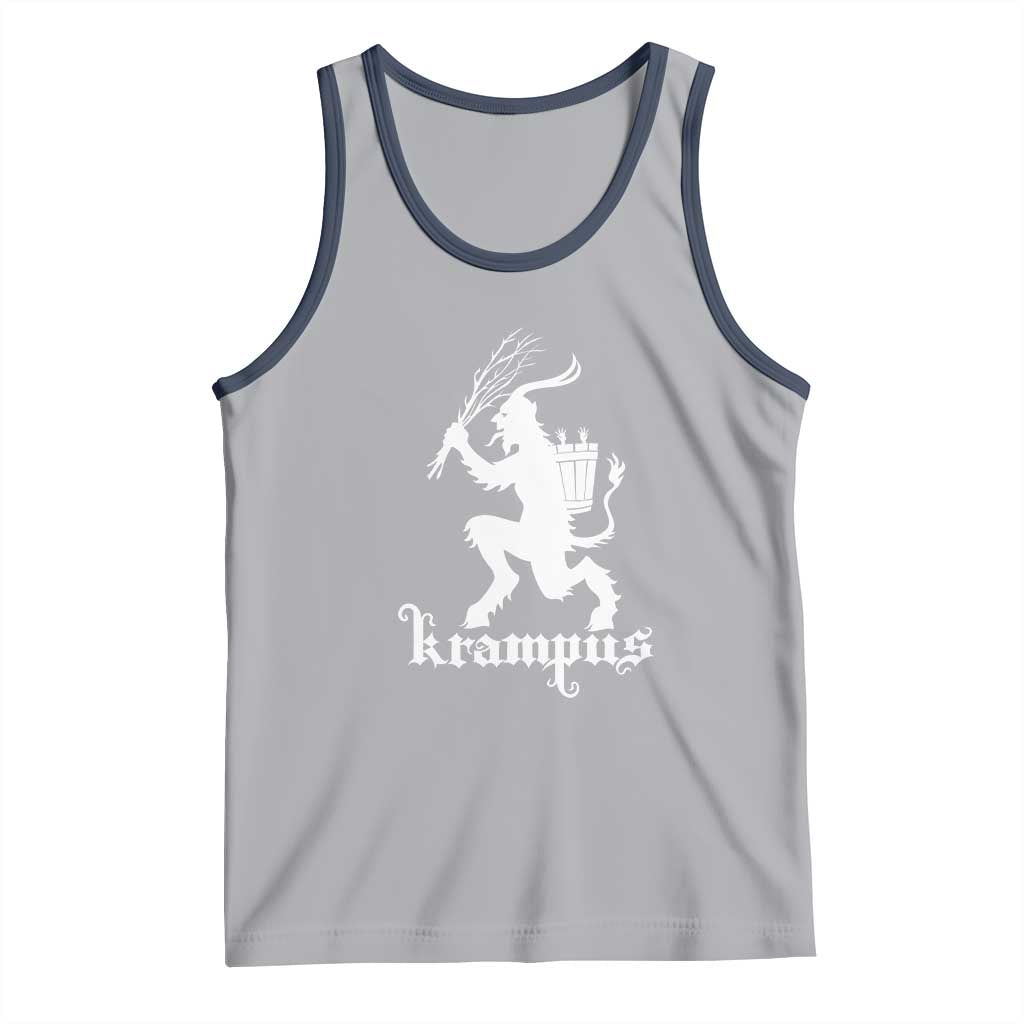 Mythical Krampus Tank Top Scary Christmas Horror Occult Holiday Eastern Folklore