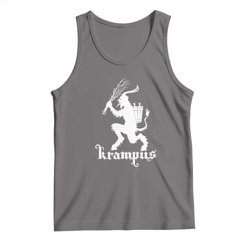 Mythical Krampus Tank Top Scary Christmas Horror Occult Holiday Eastern Folklore