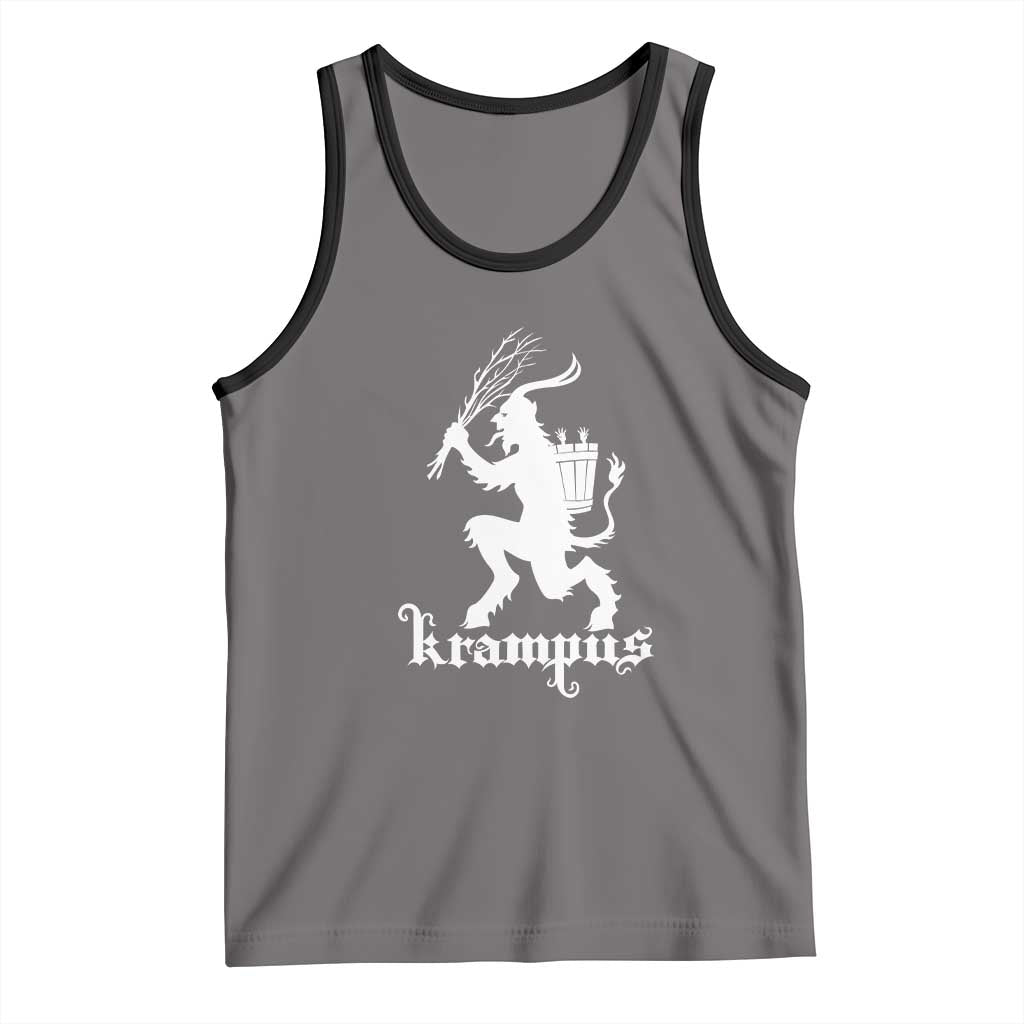 Mythical Krampus Tank Top Scary Christmas Horror Occult Holiday Eastern Folklore