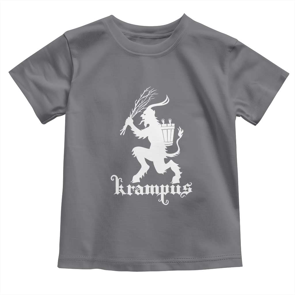 Mythical Krampus Toddler T Shirt Scary Christmas Horror Occult Holiday Eastern Folklore