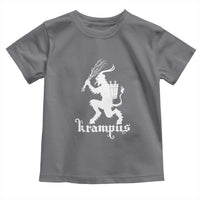 Mythical Krampus Toddler T Shirt Scary Christmas Horror Occult Holiday Eastern Folklore