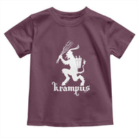 Mythical Krampus Toddler T Shirt Scary Christmas Horror Occult Holiday Eastern Folklore
