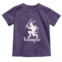 Mythical Krampus Toddler T Shirt Scary Christmas Horror Occult Holiday Eastern Folklore