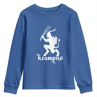 Mythical Krampus Youth Sweatshirt Scary Christmas Horror Occult Holiday Eastern Folklore