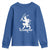 Mythical Krampus Youth Sweatshirt Scary Christmas Horror Occult Holiday Eastern Folklore