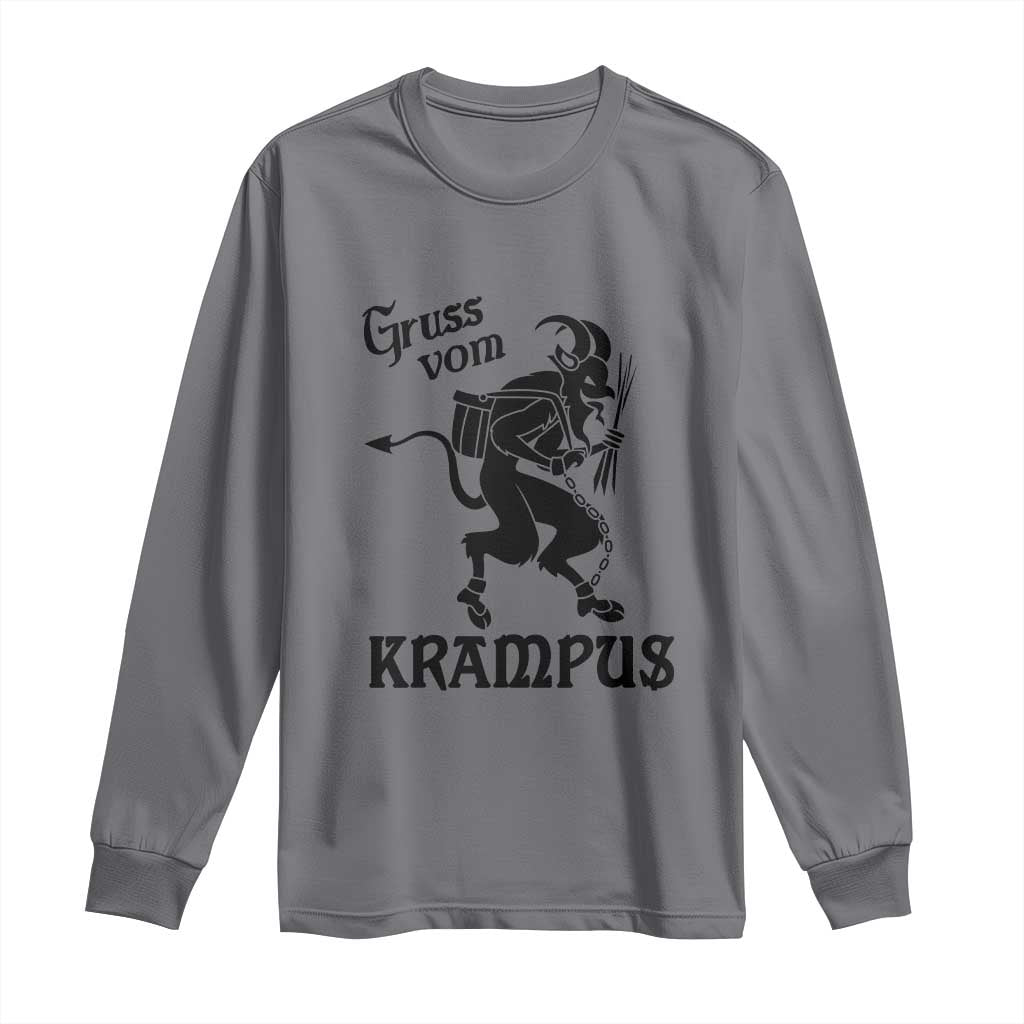 Krampus Long Sleeve Shirt Gruss Vom Greetings