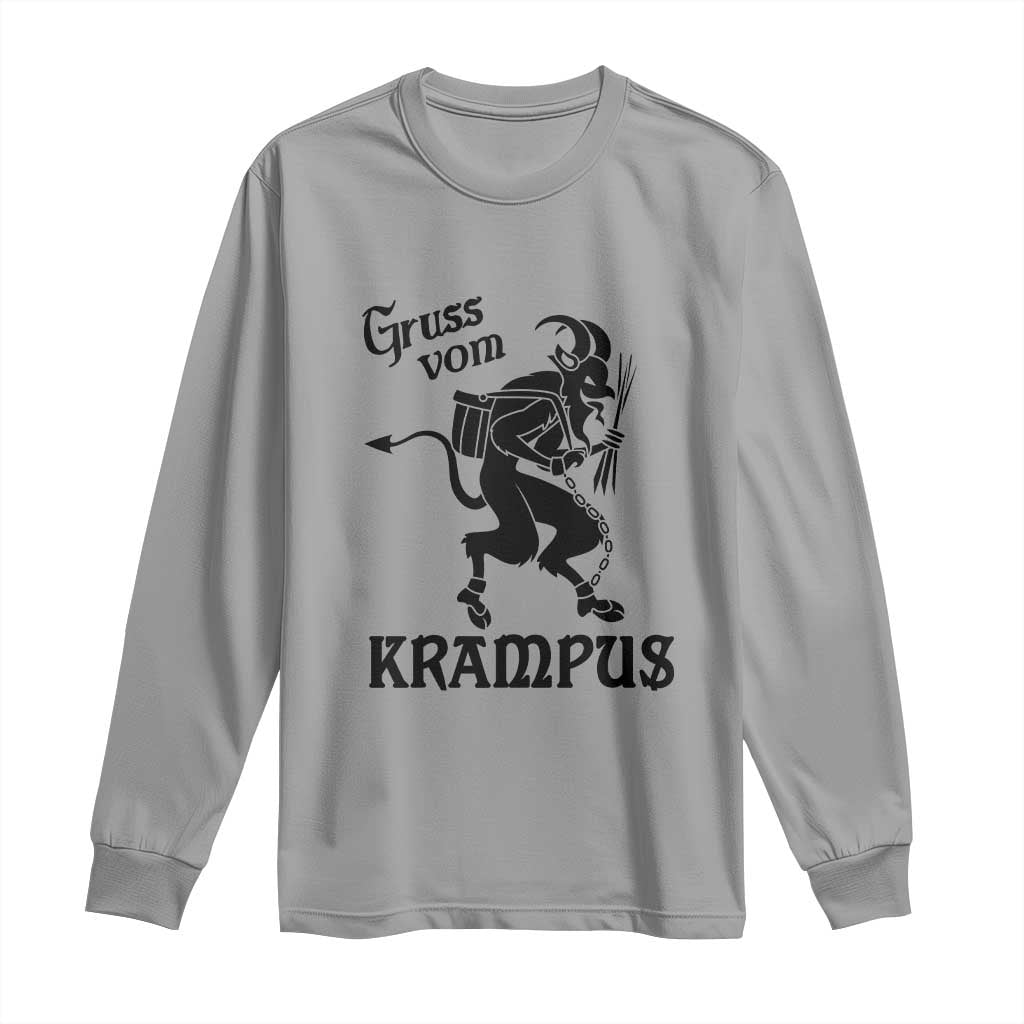 Krampus Long Sleeve Shirt Gruss Vom Greetings