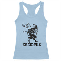Krampus Racerback Tank Top Gruss Vom Greetings