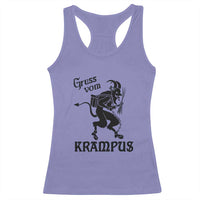 Krampus Racerback Tank Top Gruss Vom Greetings
