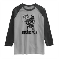 Krampus Raglan Shirt Gruss Vom Greetings