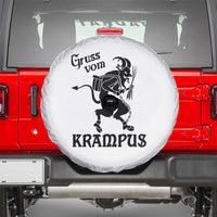 Krampus Spare Tire Cover Gruss Vom Greetings