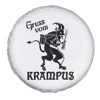 Krampus Spare Tire Cover Gruss Vom Greetings