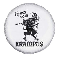 Krampus Spare Tire Cover Gruss Vom Greetings