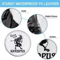 Krampus Spare Tire Cover Gruss Vom Greetings