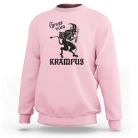 Krampus Sweatshirt Gruss Vom Greetings - Wonder Print Shop
